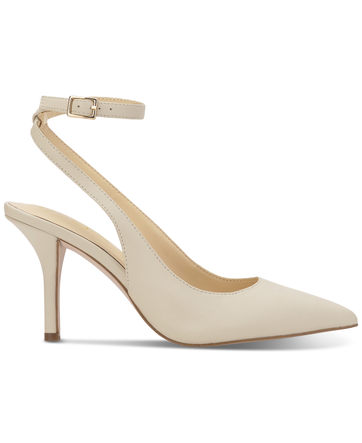 Jessica Simpson Women's Miriale Slingback Ankle-strap Pumps In Soft Ivory