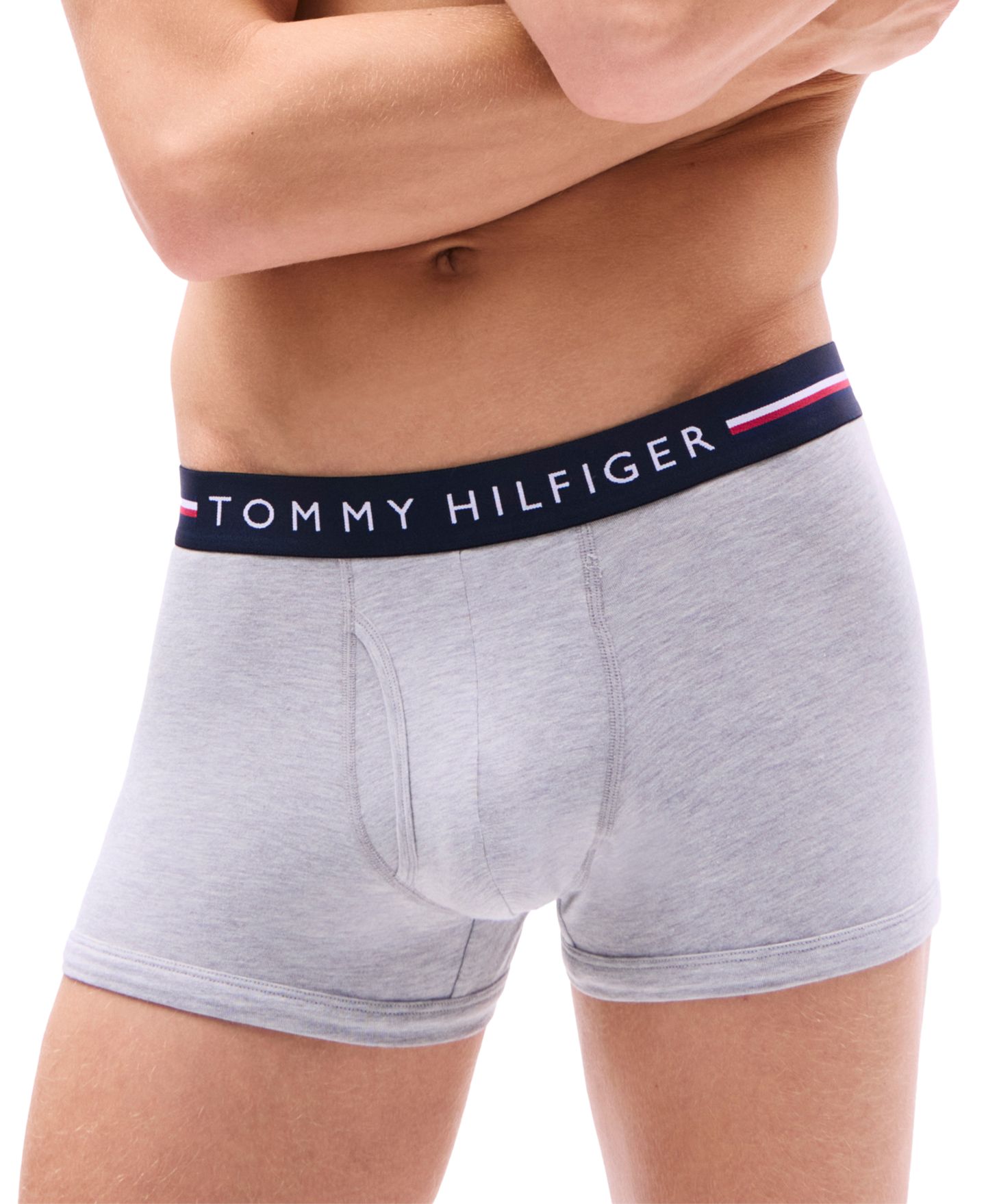 Трусы Comfort для мужчин, 3 шт. — Tommy Hilfiger, цвет: Пустынный небесно-голубой / Серый меланжевый — фото 6