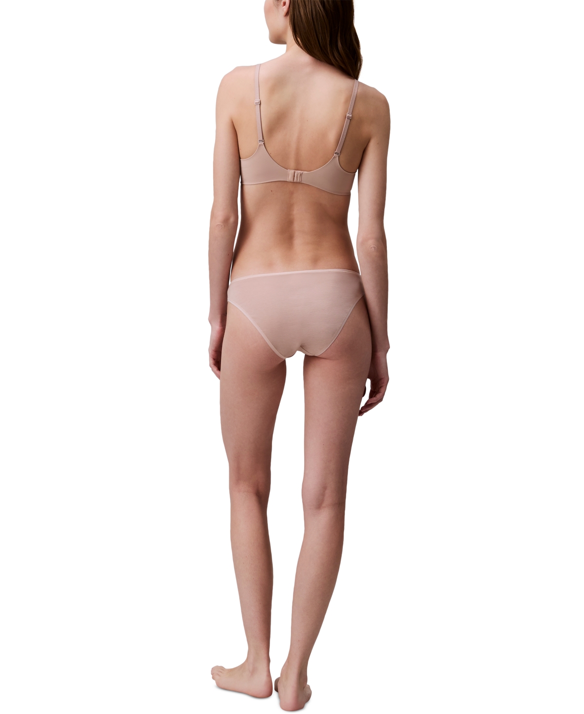 Calvin Klein Women's Perfectly Fit Push-up Plunge Bra Qf7315 In Cedar