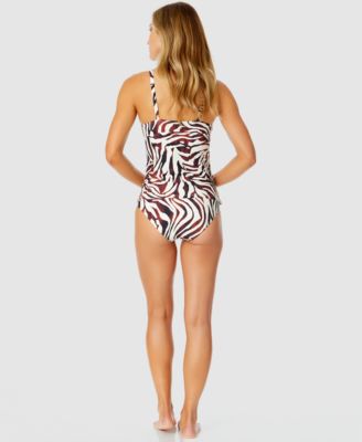 ANNE COLE TANKINI TOP HIGH RISE BOTTOM 