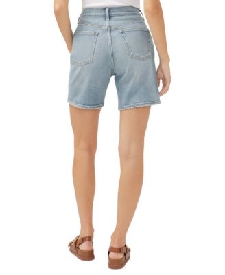 Women's High Rise Long Shorts