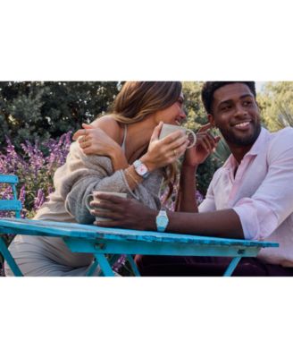 Unisex Sport Luxury Automatic Tsuyosa Silver-Tone Stainless Steel Bracelet Watch 37mm