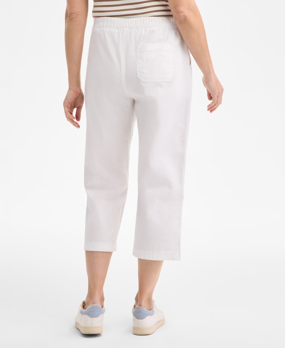STYLE & CO WOMEN'S MID-RISE PULL-ON CAPRI PANTS, REGULAR & PETITE, EXCLUSIVELY AT MACY'S 