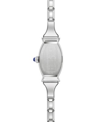 150th Anniversary Women's Art Deco Miss America Stainless Steel Expansion Bracelet Watch 18mm