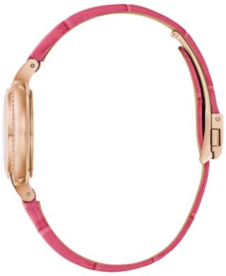 150th Anniversary Women's Rubaiyat Pink Leather Strap Watch 31mm