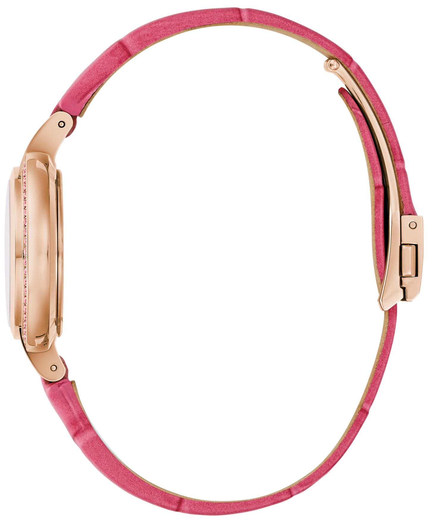 Женские часы Bulova 150th Anniversary Rubaiyat Pink Leather Strap Watch 31mm — фото 2