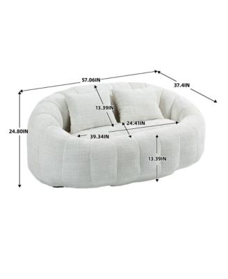 Bean Bag Chair Sofa, Memory Foam Lazy Lounger for Living Room, Bedroom, Gaming, Indoor