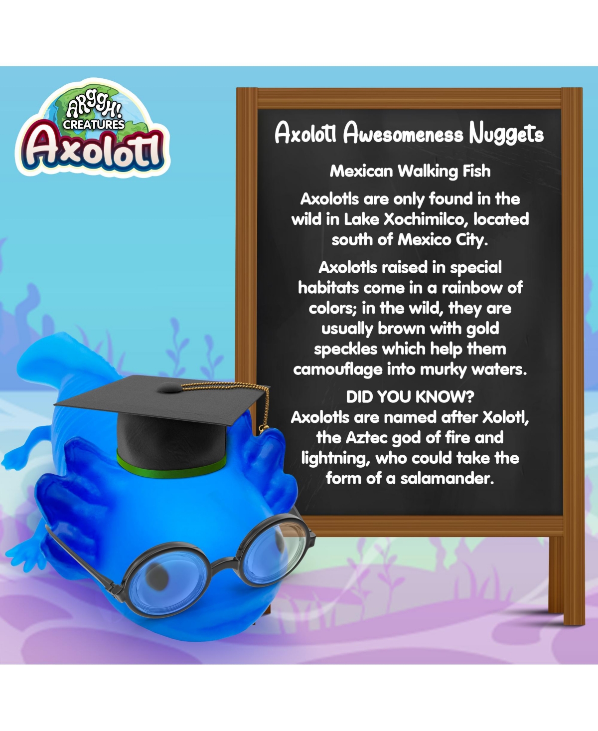 Power Your Fun Axolotl Classic Unisex Squeezable Stress Ball