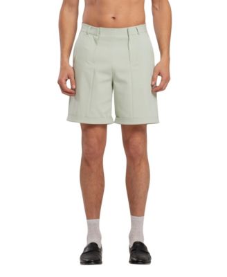Men's Double-Zip Cotton-Blend Casual Shorts
