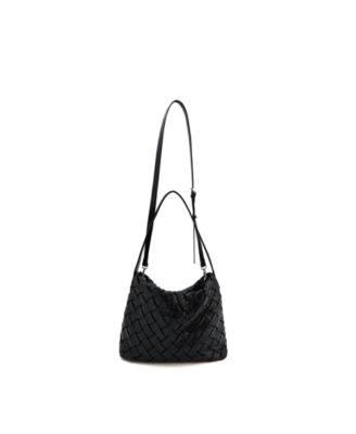 Hazel Woven Large Tote Bag