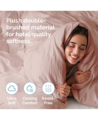 Premium Microfiber Duvet Cover Set 