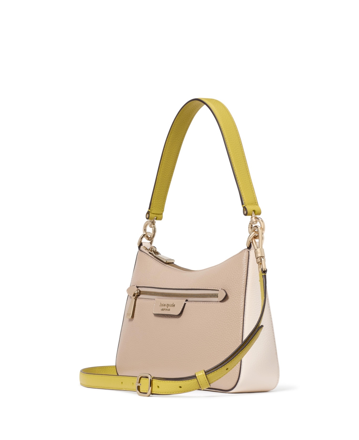 Kate Spade Hudson Convertible Medium Crossbody Bag In Timeless Taupe Multi