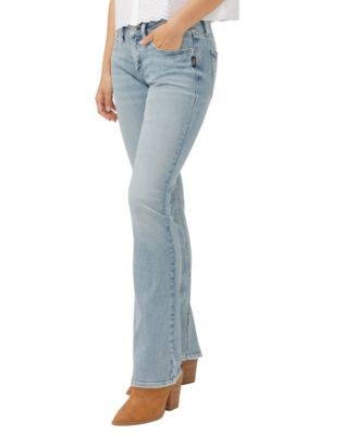 Women's Britt Low Rise Curvy Fit Slim Bootcut Jeans