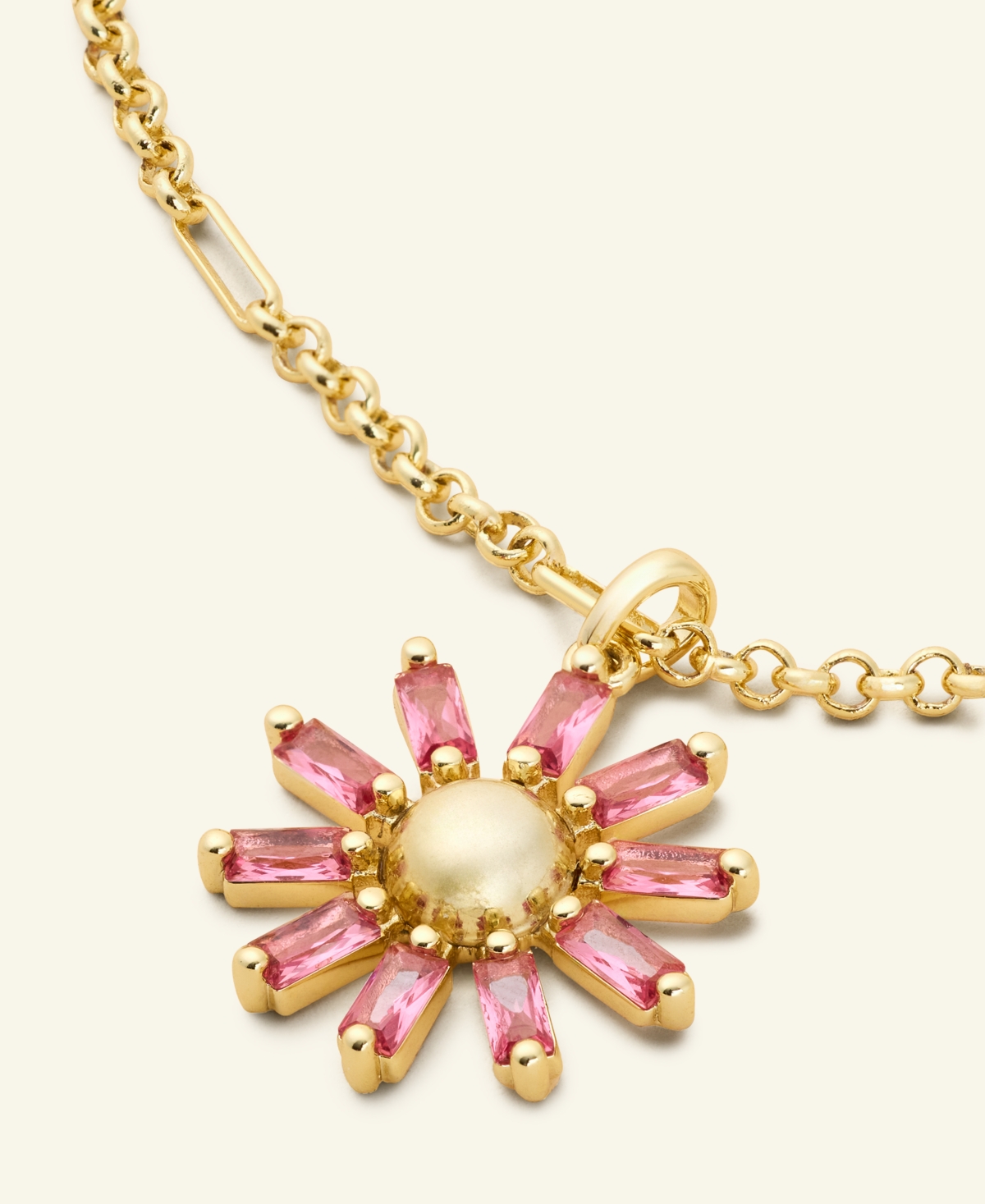 Kendra Scott Macy's Flower Show Madison Daisy Necklace, Exclusively At Macy's In Gold Azalea Opalite Crystal