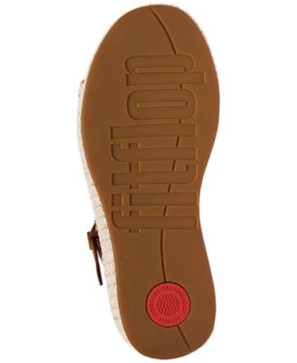 Women's Platform Woven Wedge Sandals