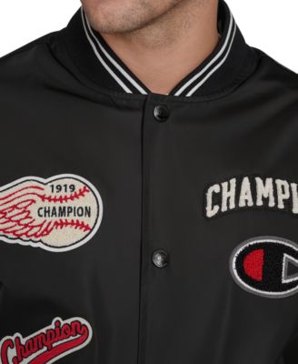 Men's Varsity Patch Bomber Jacket