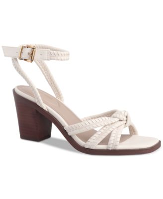 Giani Bernini - Women's Renaee Memory Foam Woven Strappy Dress Sandals