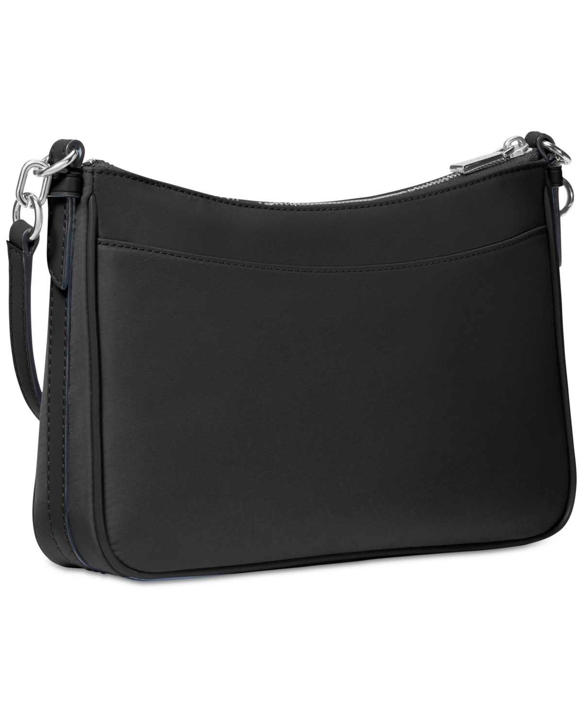 Michael Kors Michael  Jet Set Small Top Zip Pochette Crossbody In Black