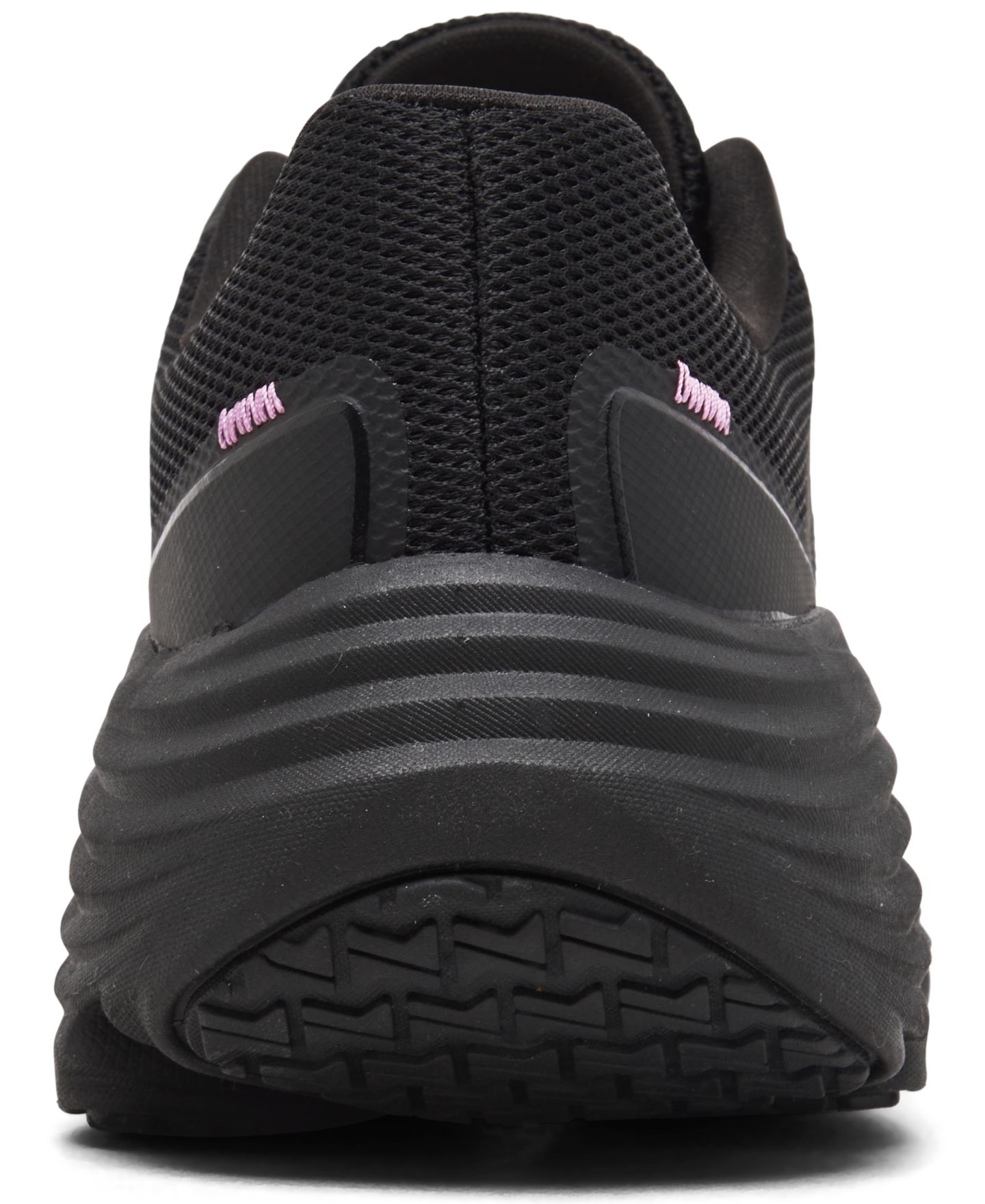 Женские кроссовки Skechers Max Cushioning Endeavour Athletic Running, цвет: Чёрный / Розовый — фото 4