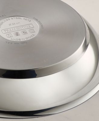 Tri-Ply Base Stainless Steel 8" Nonstick Frypan