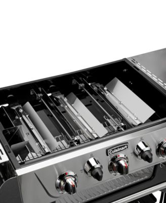 3-Burner Outdoor Propane Griddler with Broiler