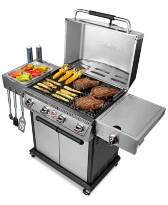 Propel+ Four-Burner 3-in-1 Gas Grill