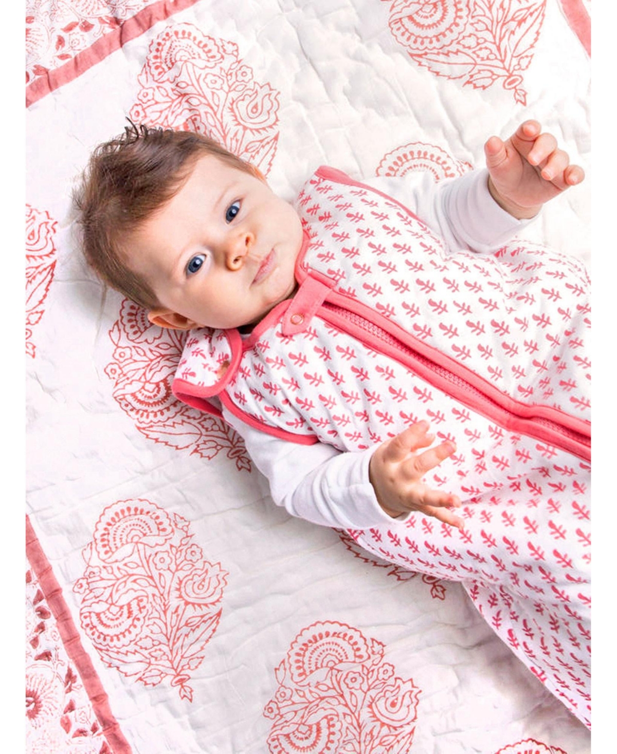 Malabar Baby Toddler Tog 0.6 (Lightweight) - Pink City Wearable Sleep Sack Extra Large 36-48M