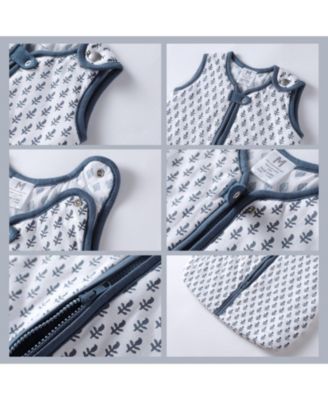 TOG 2.2 (Quilted) - Fort Blue Wearable Baby Sleep Sack, Size Extra Large 36-48M