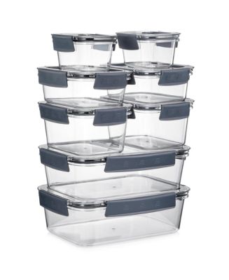 Sorbus 16Pc Airtight Clear Plastic Food Storage Containers with Lids - BPA Free, Keeps Food Fresh, Leak Proof, Store leftover, Meal Prep - Macy's