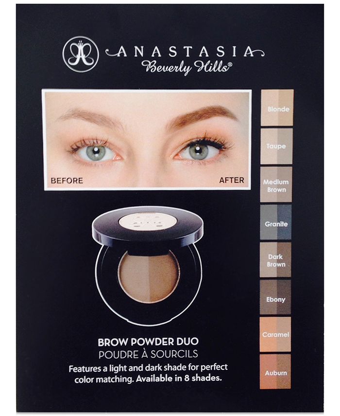 Anastasia Beverly Hills Choose a FREE Anastasia Beverly Hills Brow Card  Sample with any makeup purchase - Macy's