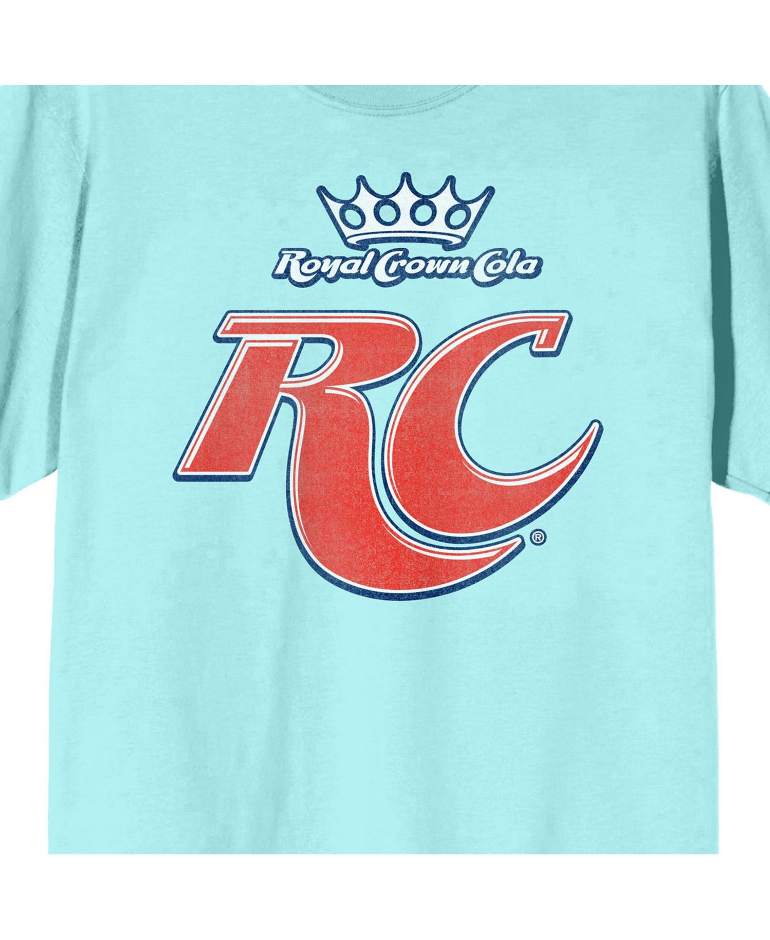 Men's RC Cola Logo Celadon T-shirt-Small