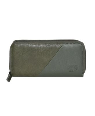 Slim Zipper Round Wallet