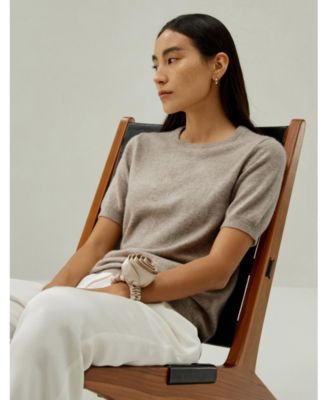 Women's Crew Neck Basic Knit Top