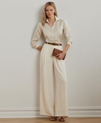 Women's Satin Charmeuse Shirt