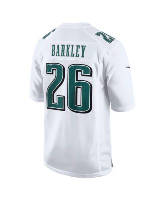 Nike Men's Saquon Barkley White Philadelphia Eagles Super Bowl LIX