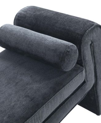 Concord 59" Modern Chenille Upholstered Bench