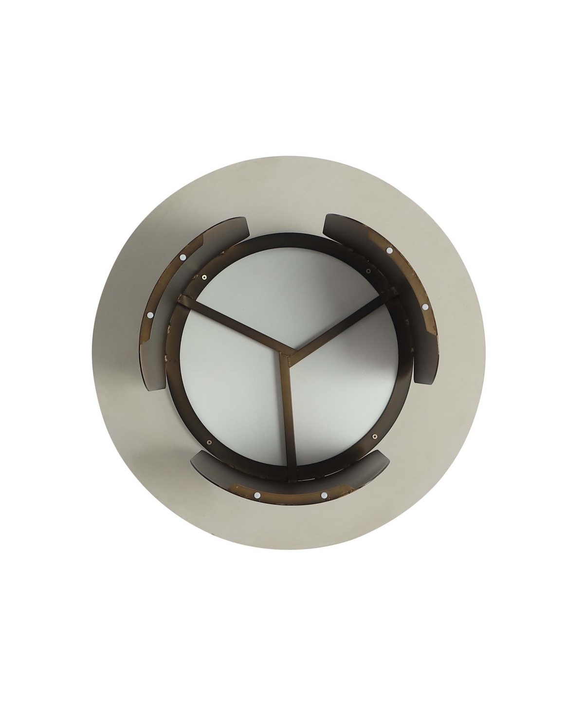 Manhattan Comfort Monica Modern Coffee Table In Gold