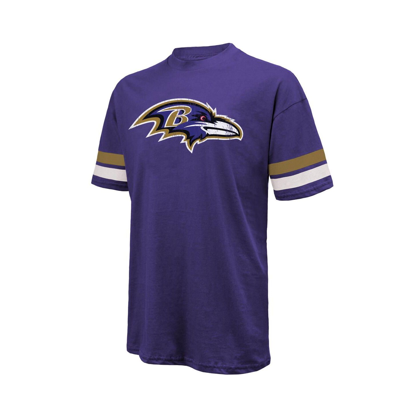 Мужская футболка Majestic Derrick Henry Purple Baltimore Ravens Name & Number Oversized — фото 3