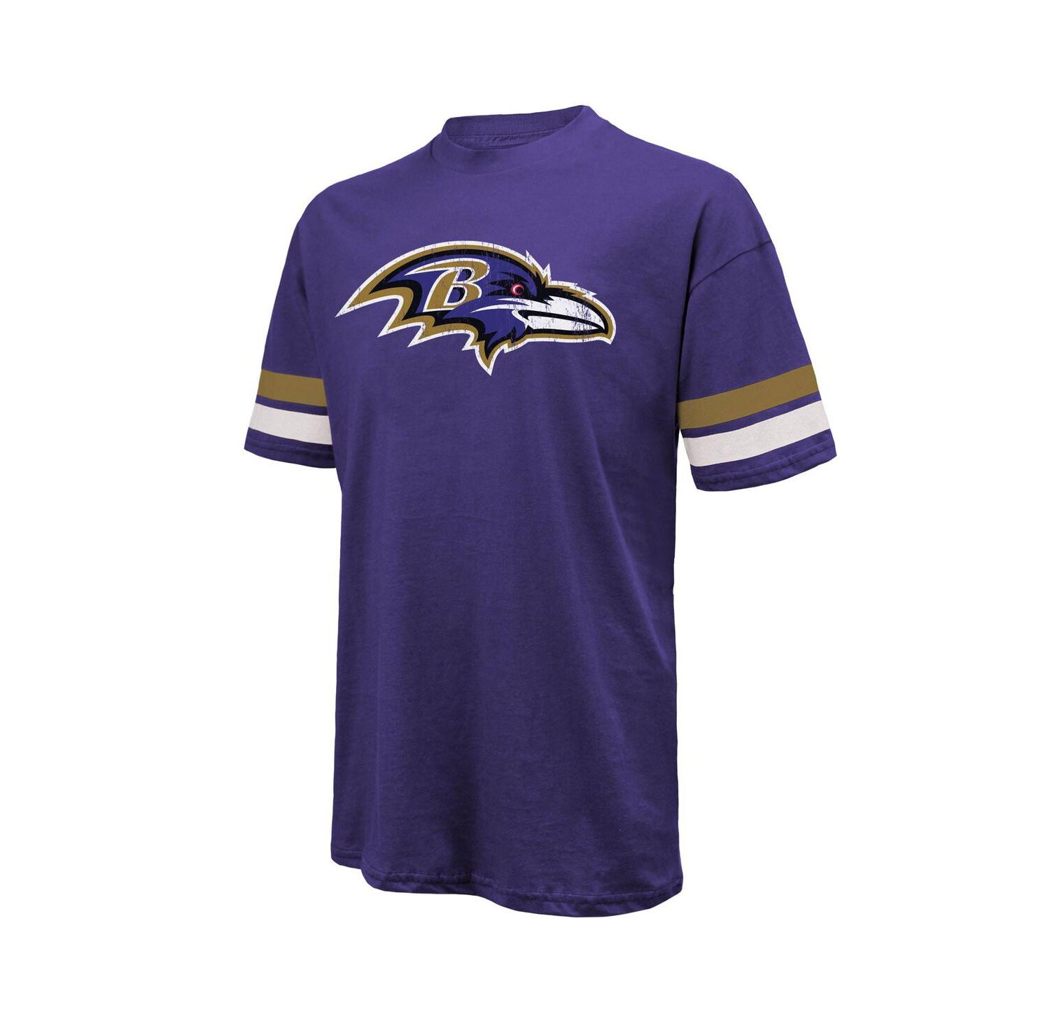 Men's Derrick Henry Purple Baltimore Ravens Name & Number Oversized T-Shirt