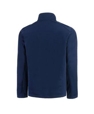 Men's Navy Los Angeles Dodgers Evoke Eco Softshell Full-Zip Jacket