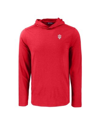 Men's Crimson Indiana Hoosiers Coastline Epic Comfort Eco Long Sleeve Hoodie T-Shirt