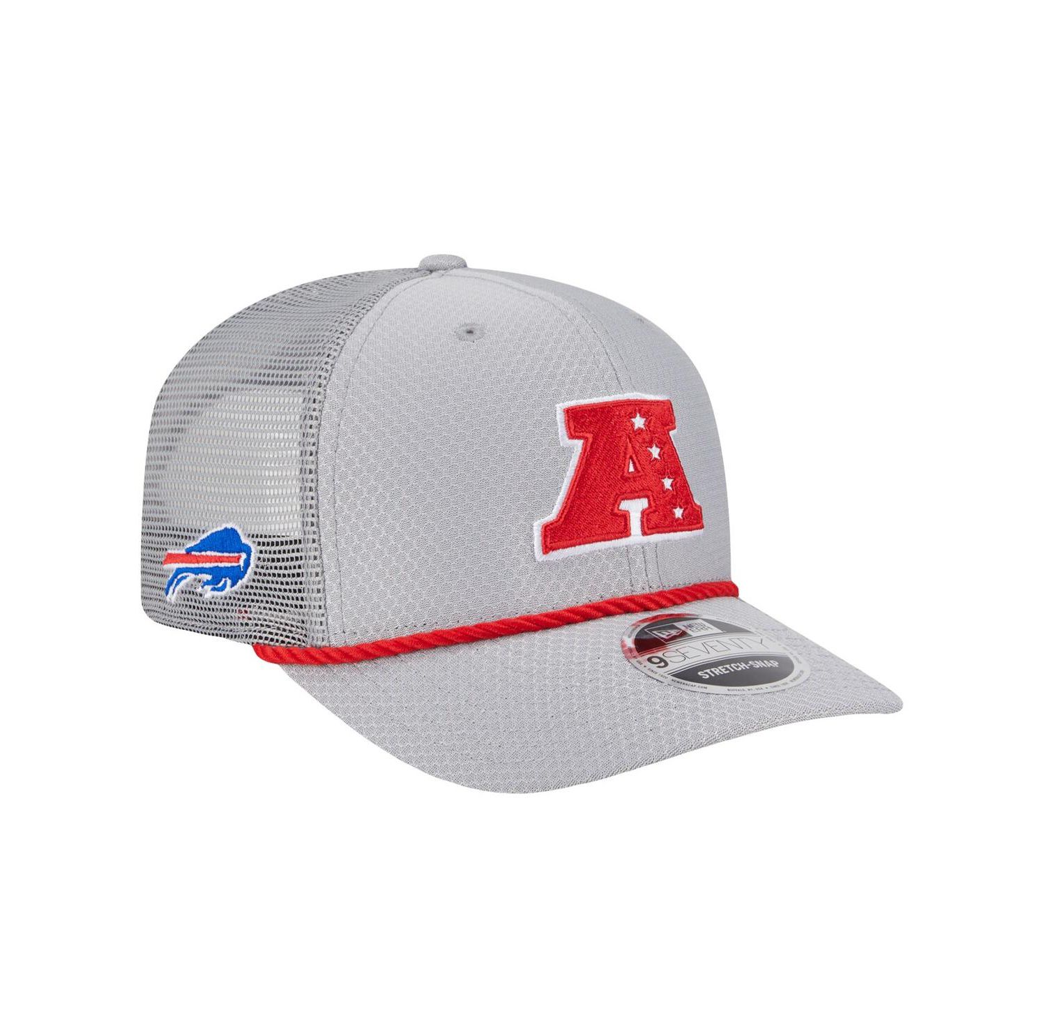Men's Gray Buffalo Bills 2025 Pro Bowl 9SEVENTY Stretch-Snap Hat