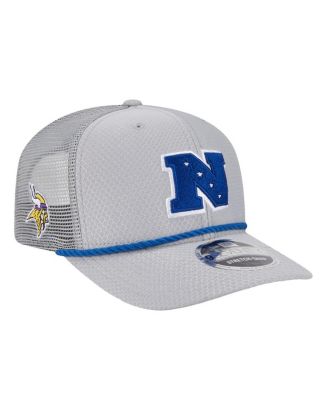 New Era - Men's Gray Minnesota Vikings 2025 Pro Bowl 9SEVENTY Stretch-Snap Hat