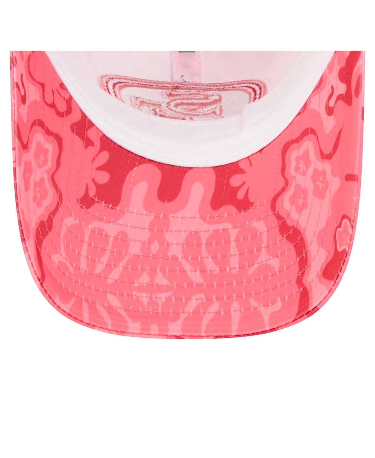 New Era Women's Scarlet San Francisco 49ers Trippy 9twenty Adjustable Hat In Scarlet
