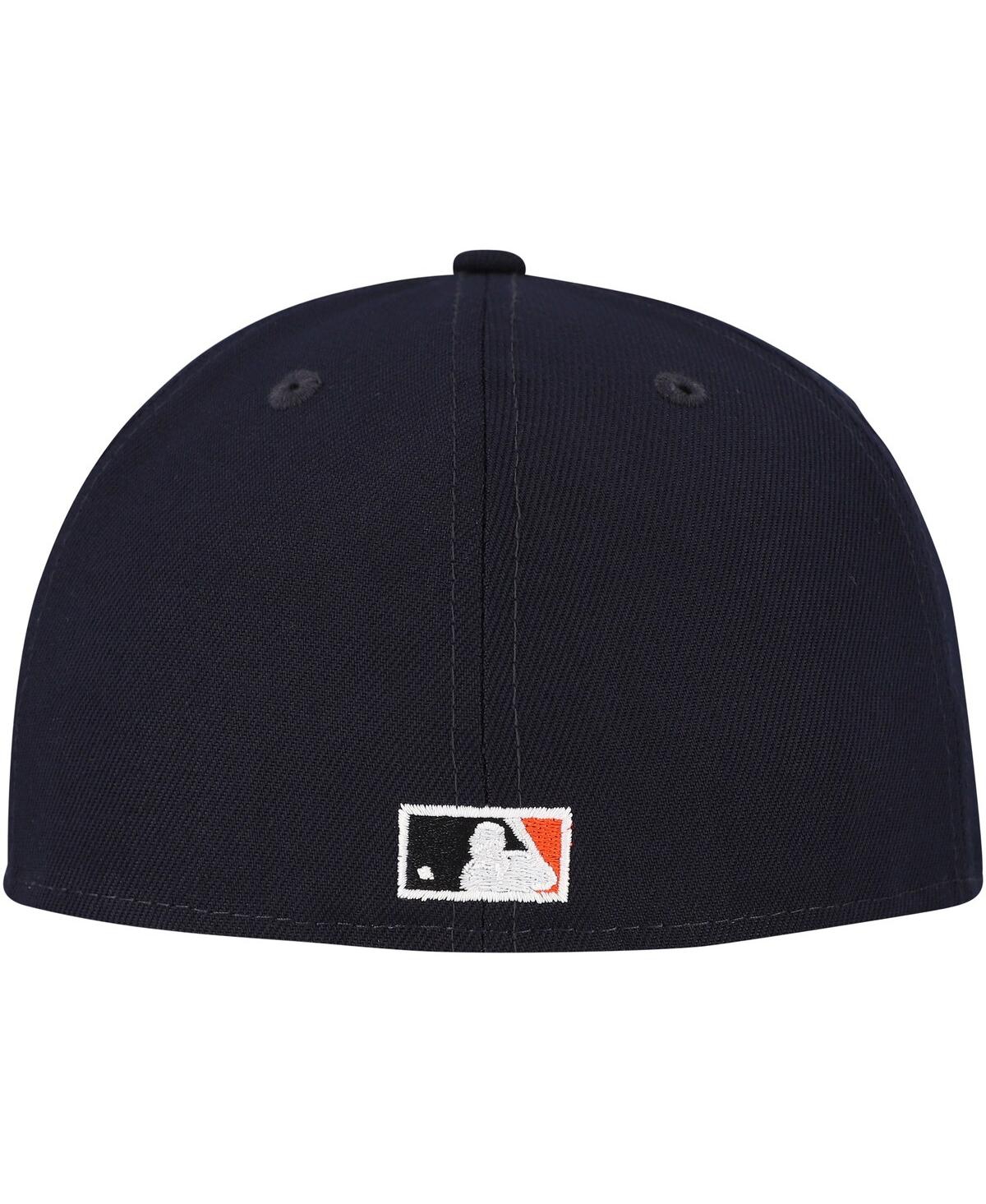Shop New Era Men's Navy Detroit Tigers Duo Logo 2.0 59fifty Fitted Hat