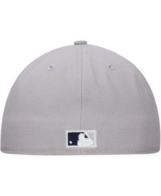 Men's Gray New York Yankees Duo Logo 2.0 59FIFTY Fitted Hat