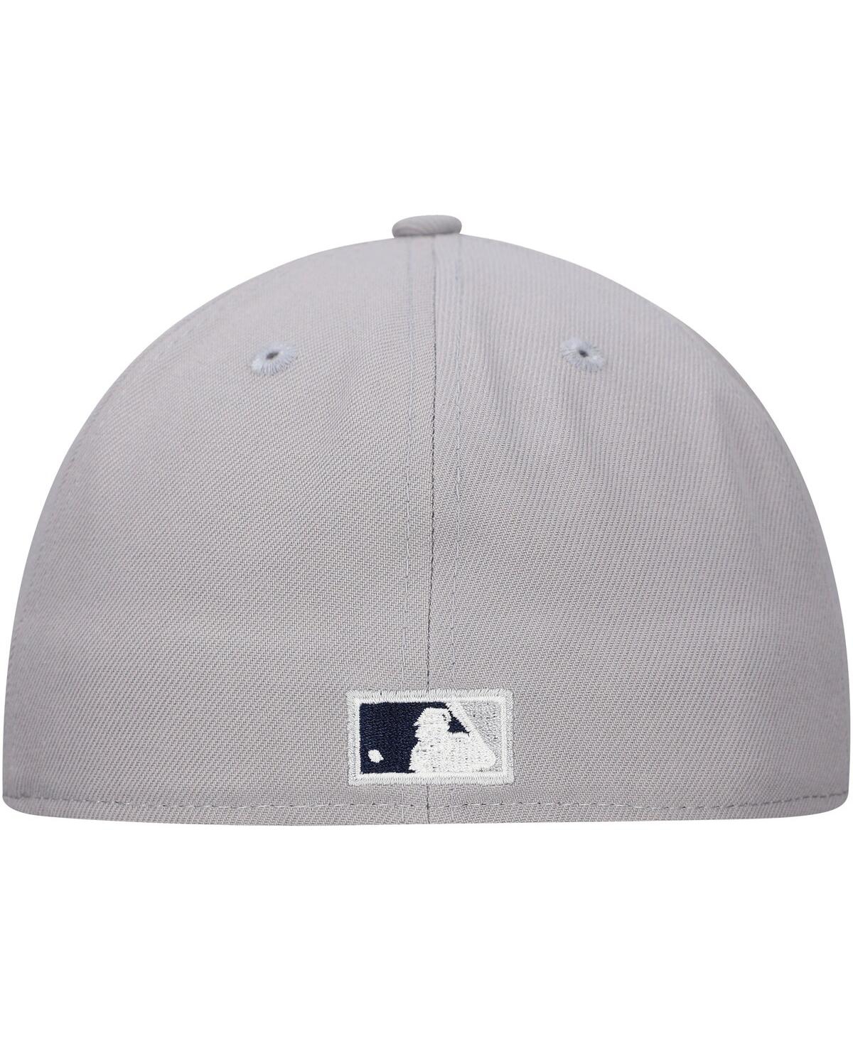 Shop New Era Men's Gray New York Yankees Duo Logo 2.0 59fifty Fitted Hat