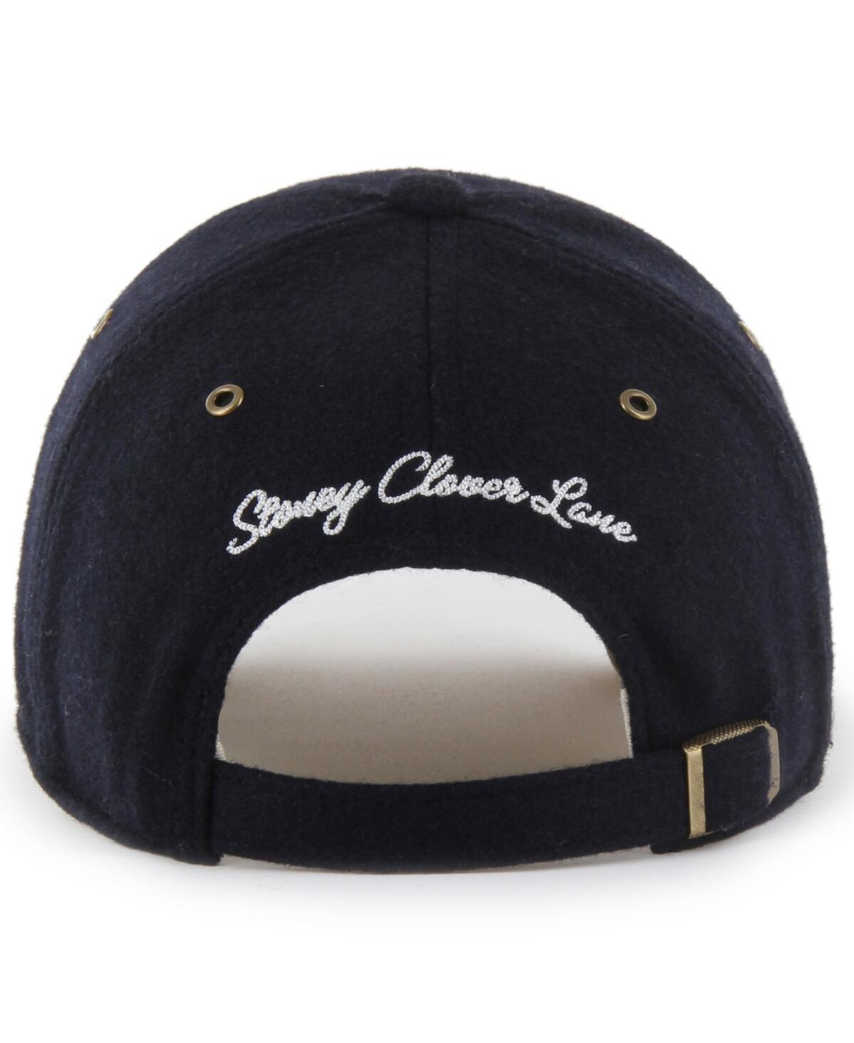 STONEY CLOVER LANE MEN'S AND WOMEN'S NAVY DENVER BRONCOS FIELD GOAL CLEAN UP ADJUSTABLE HAT 
