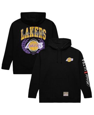 Mitchell & Ness - Men's Black Los Angeles Lakers NBA x Michelob Ultra Swish Sip Pullover Hoodie
