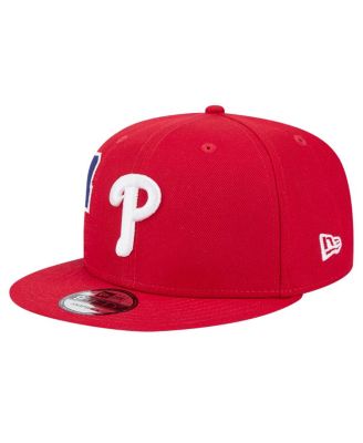 Men's Red Philadelphia Phillies Logo Strike 9FIFTY Snapback Hat